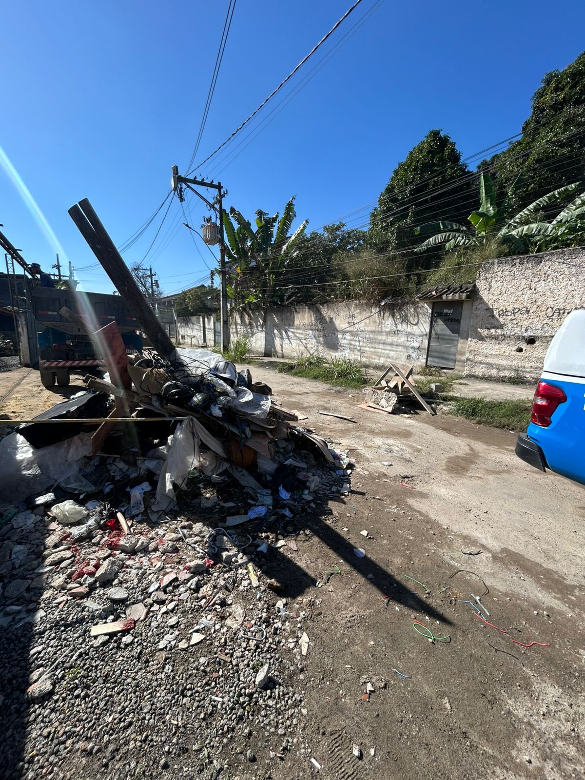 7º BPM retira 29 toneladas de barricadas em São Gonçalo